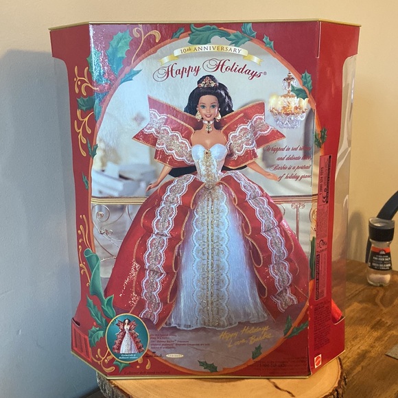 Barbie Doll Happy Holidays Special Edition 1997 Mattel 17832 - Picture 5 of 9